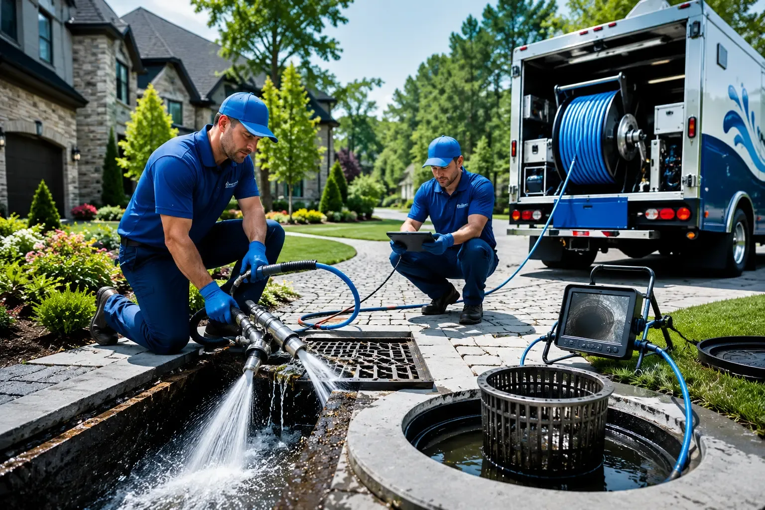 Local outdoor drain cleaning professionals in West Newbury, MA